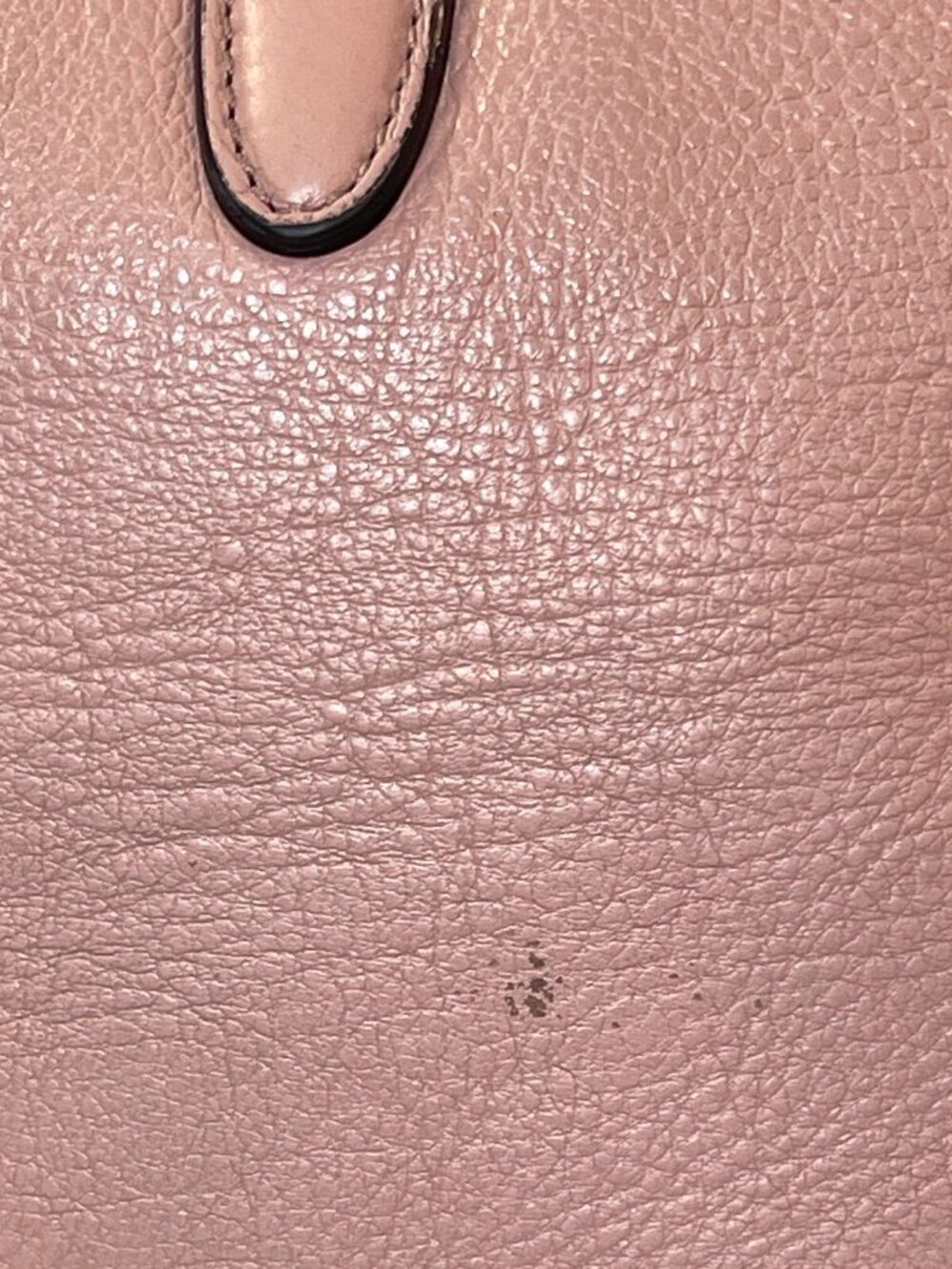 GUCCI Jackie Soft Grained Calfskin Bucket Bag Camelia - Picture 11 of 16
